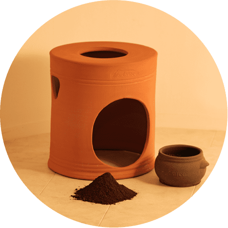 03 解毒・浄化作用に 優れた黄土座器