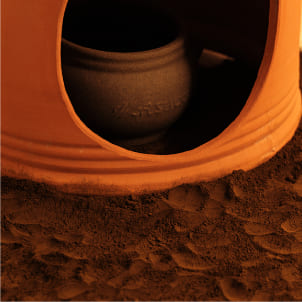 03 解毒・浄化作用に 優れた黄土座器